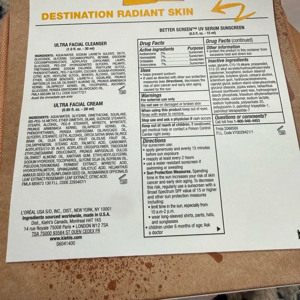 Kiehls three kiehl